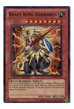 Beast King Barbaros - CT08-EN005 - Super Rare