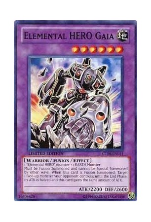 Elemental HERO Gaia - CT08-EN011 - Super Rare