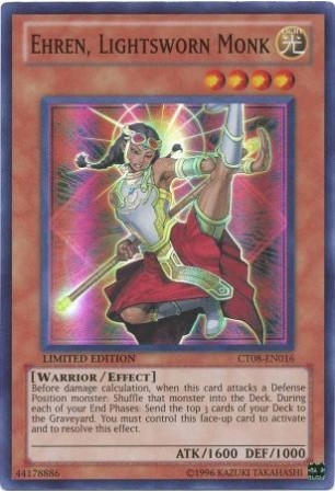 Ehren, Lightsworn Monk - CT08-EN016 - Super Rare