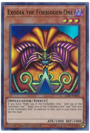 Exodia the Forbidden One - LART-EN004 - Ultra Rare