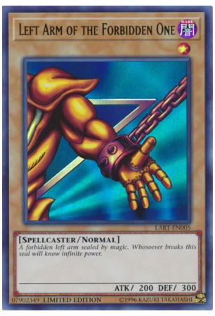 Left Arm of the Forbidden One - LART-EN005 - Ultra Rare