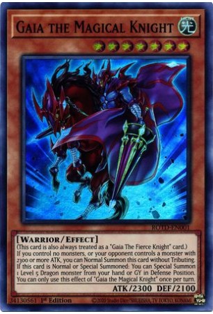 Gaia the Magical Knight - ROTD-EN001 - Super Rare