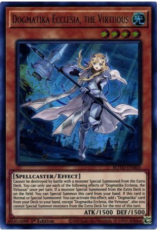 Dogmatika Ecclesia, the Virtuous - ROTD-EN005 - Ultra Rare