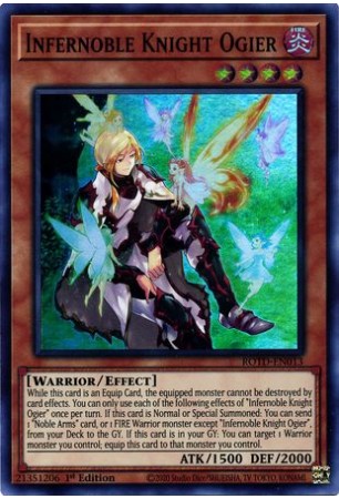 Infernoble Knight Ogier - ROTD-EN013 - Super Rare