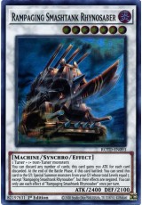 Rampaging Smashtank Rhynosaber - ROTD-EN093 - Super Rare