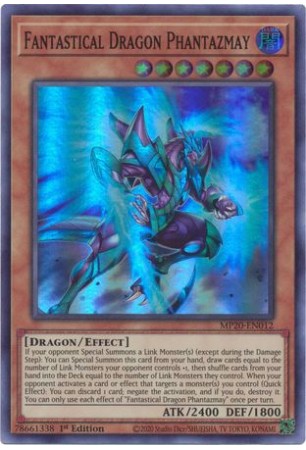 Fantastical Dragon Phantazmay - MP20-EN012 - Super Rare