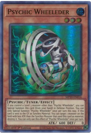 Psychic Wheeleder - MP20-EN014 - Ultra Rare