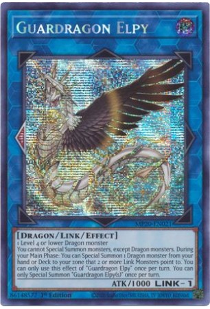 Guardragon Elpy - MP20-EN021 - Prismatic Secret Rare