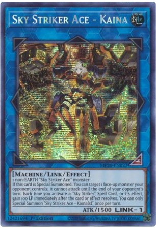 Sky Striker Ace - Kaina - MP20-EN023 - Prismatic Secret Rare