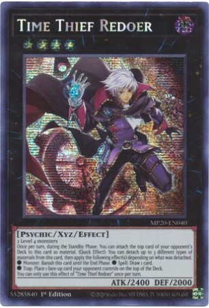 Time Thief Redoer - MP20-EN040 - Prismatic Secret Rare