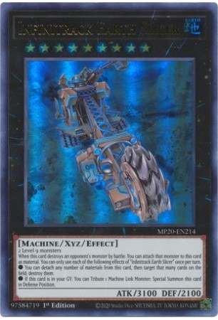 Infinitrack Earth Slicer - MP20-EN214 - Ultra Rare - Duelshop