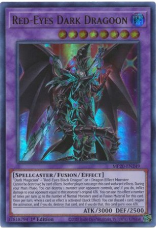 Red-Eyes Dark Dragoon - MP20-EN249 - Ultra Rare