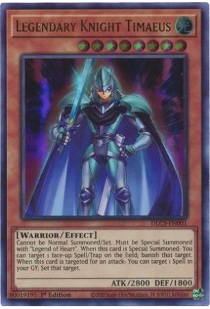 Legendary Knight Timaeus - DLCS-EN001 - Ultra Rare