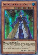 Legendary Knight Critias (Blue) - DLCS-EN002 - Ultra Rare