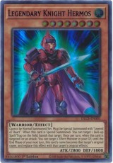 Legendary Knight Hermos (Blue) - DLCS-EN003 - Ultra Rare