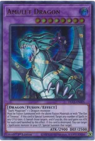 Amulet Dragon (Purple) - DLCS-EN005 - Ultra Rare