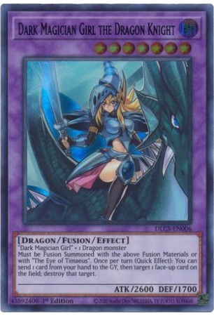 Dark Magician Girl the Dragon Knight - DLCS-EN006 - Ultra Rare