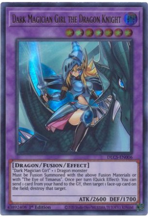 Dark Magician Girl the Dragon Knight (Purple) - DLCS-EN006 - Ultra Rare