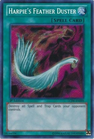 Harpie's Feather Duster - LCJW-EN099 - Secret Rare