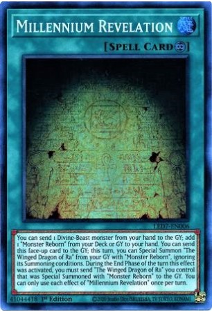 Millennium Revelation - LED7-EN006 - Super Rare