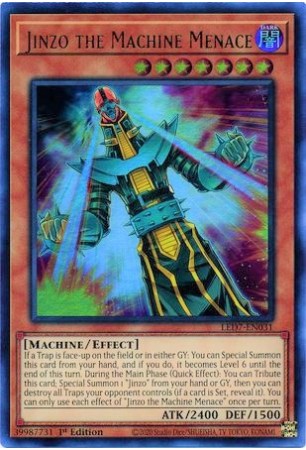 Jinzo the Machine Menace - LED7-EN031 - Ultra Rare