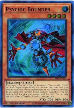 Psychic Bounder - LED7-EN032 - Super Rare