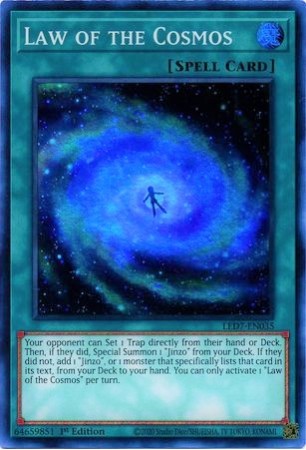 Law of the Cosmos - LED7-EN035 - Super Rare