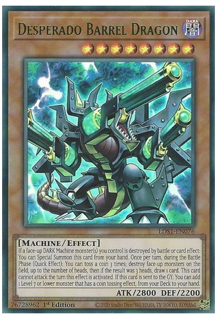 Desperado Barrel Dragon - LDS1-EN076 - Ultra Rare