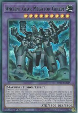 Ancient Gear Megaton Golem (Green) - LDS1-EN088 - Ultra Rare