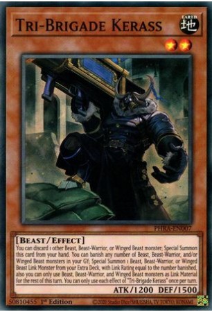 Tri-Brigade Kerass - PHRA-EN007 - Super Rare