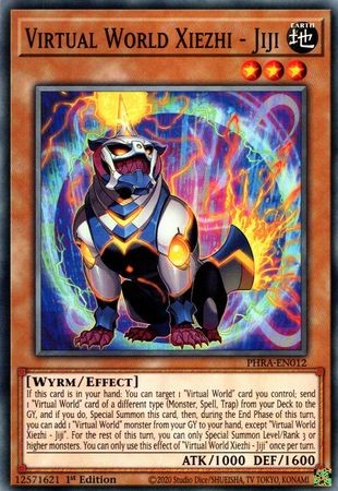 Virtual World Xiezhi - Jiji - PHRA-EN012 - Common - Duelshop
