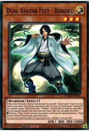 Dual Avatar Feet - Kokoku - PHRA-EN015 - Super Rare