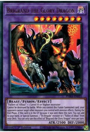 Brigrand the Glory Dragon - PHRA-EN031 - Ultra Rare