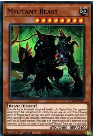 Myutant Beast - PHRA-EN087 - Super Rare