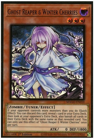 Ghost Reaper & Winter Cherries (alt.) - MAGO-EN010 - Premium Gold Rare