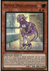 Nurse Dragonmaid - MAGO-EN020 - Premium Gold Rare