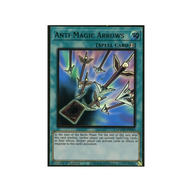 MAGO-EN043 Anti-Magic Arrows : MAGO-EN043 - Yu-Gi-Oh 