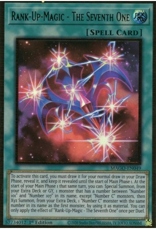 Rank-Up-Magic - The Seventh One - MAGO-EN049 - Premium Gold Rare