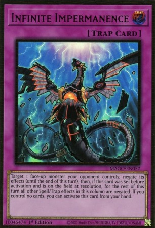 Infinite Impermanence - MAGO-EN052 - Premium Gold Rare