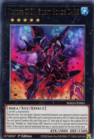 Number C101: Silent Honor DARK - MAGO-EN061 - Rare