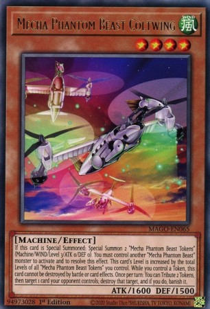 Mecha Phantom Beast Coltwing - MAGO-EN065 - Rare