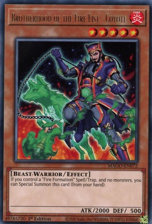 Brotherhood of the Fire Fist - Coyote - MAGO-EN072 - Rare