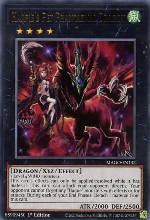 Harpie's Pet Phantasmal Dragon - MAGO-EN132 - Rare