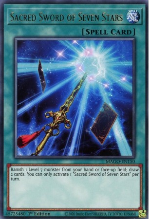 Sacred Sword of Seven Stars - MAGO-EN150 - Rare