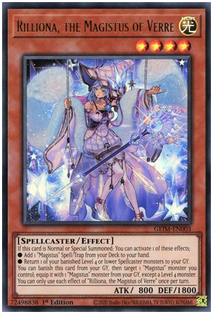 Rilliona, the Magistus of Verre - GEIM-EN003 - Ultra Rare