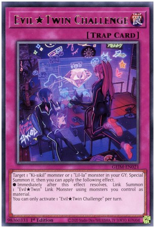 Evil★Twin Challenge - GEIM-EN021 - Rare