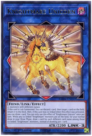 Knightmare Unicorn - GEIM-EN050 - Rare