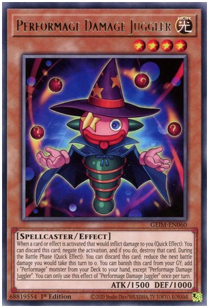 Performage Damage Juggler - GEIM-EN060 - Rare