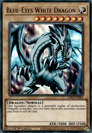 Blue-Eyes White Dragon (Blue) - LDS2-EN001 - Ultra Rare - Duelshop
