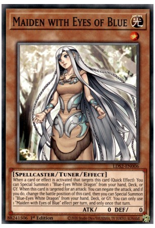 Maiden with Eyes of Blue - LDS2-EN006 - Common
